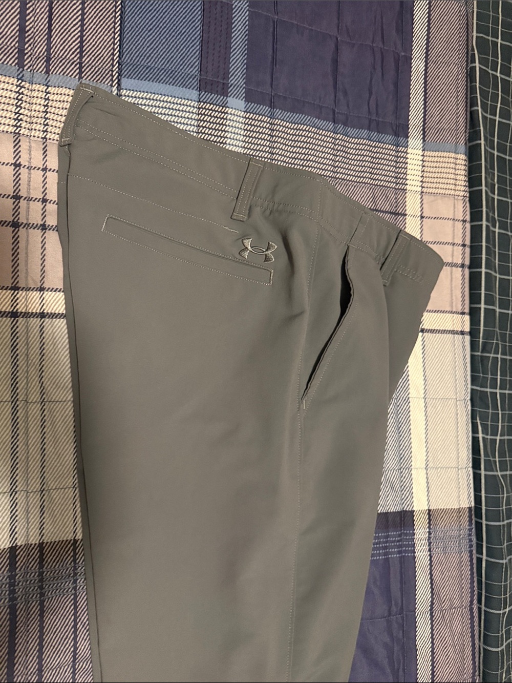 Under Armour Men's Charcoal Gray Performance Chinos